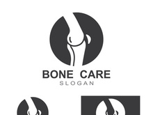 Orthopedic bone care logo design.