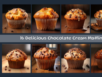 Delicious Chocolate Cream Maffin preview picture