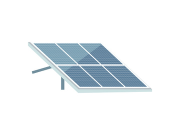 Solar panel cartoon vector illustration preview picture