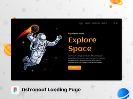 Astronaut Landing Page 2 preview picture