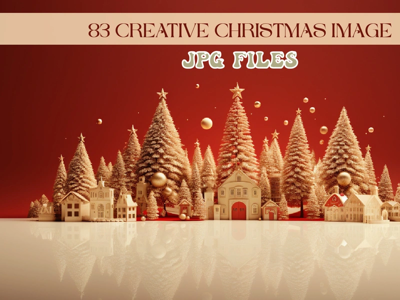 Creative Christmas and New Year Background