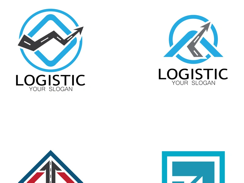 logistics logo icon illustration vector design  distribution symbol  delivery of goods  economy  finance