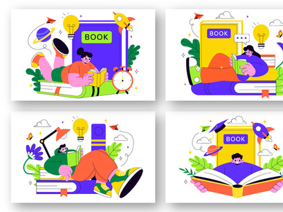 10 Book Week Illustration