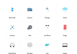 Technology Color Icons