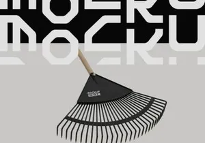 Leaf Rake Mockup