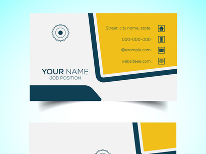 10 Creative and modern corporate business card template