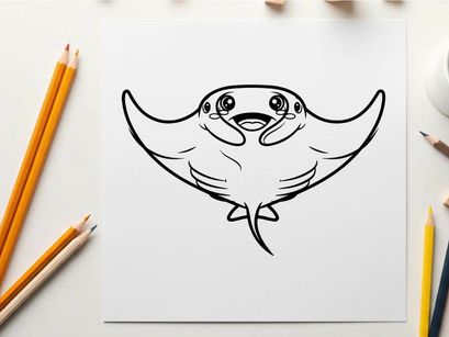 Cute bird hugging itself vector illustration flat design