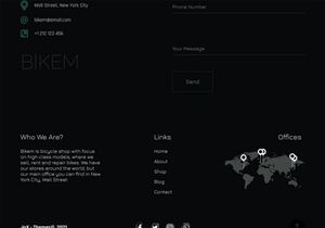 Bikem - Figma Web Template