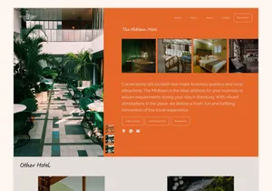 Retros Hotel - Landing Page