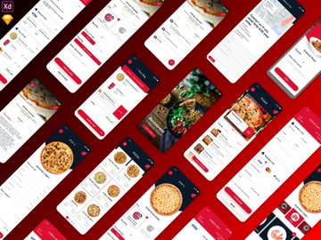 Cheeza Pizza App - UI Kit preview picture