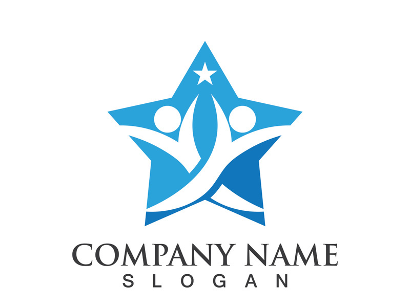 star vector icon illustration design template