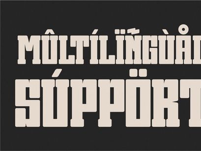 Dreaming Varsity - Modern Slab Serif Font