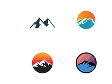 Orange logo design Vector icon illustration design