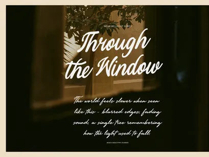 Lerafina Rumored | Casual Handwritten Font