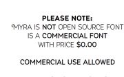 Myra Free Font