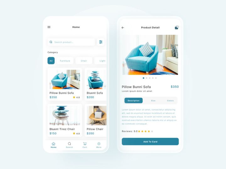 Pillow Furniture App