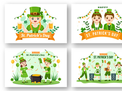 19 Happy St Patricks Day Illustration