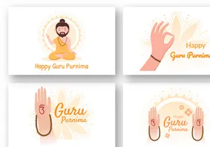 11 Happy Guru Purnima Illustration