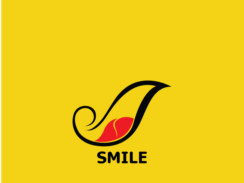 Smile logo and symbol vector image