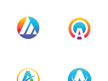 modern and creative initial letter A logo.