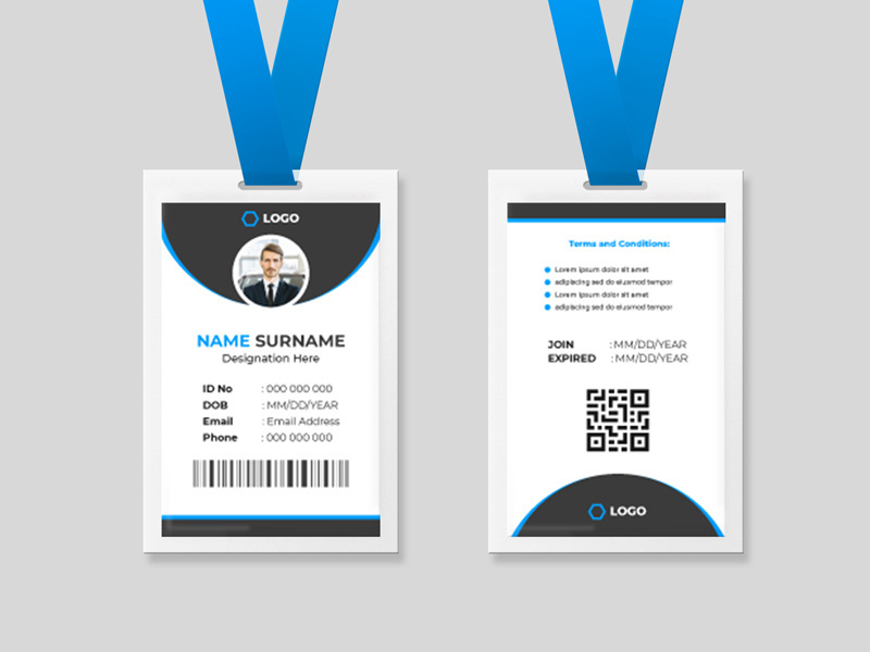 Corporate ID Card Template Ver-3
