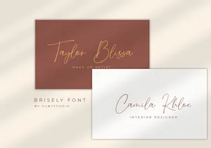 Free Brisely Handwritten Font