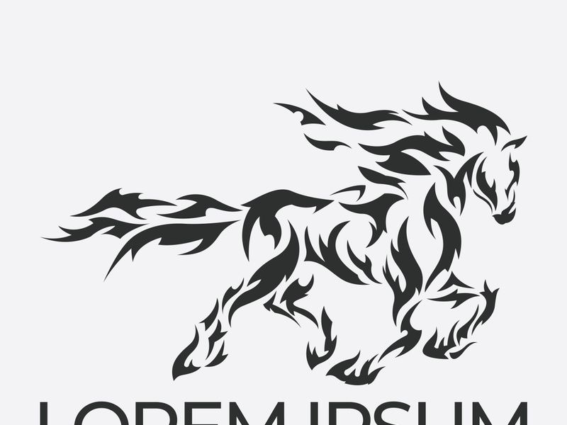 Vintage Horse Logo