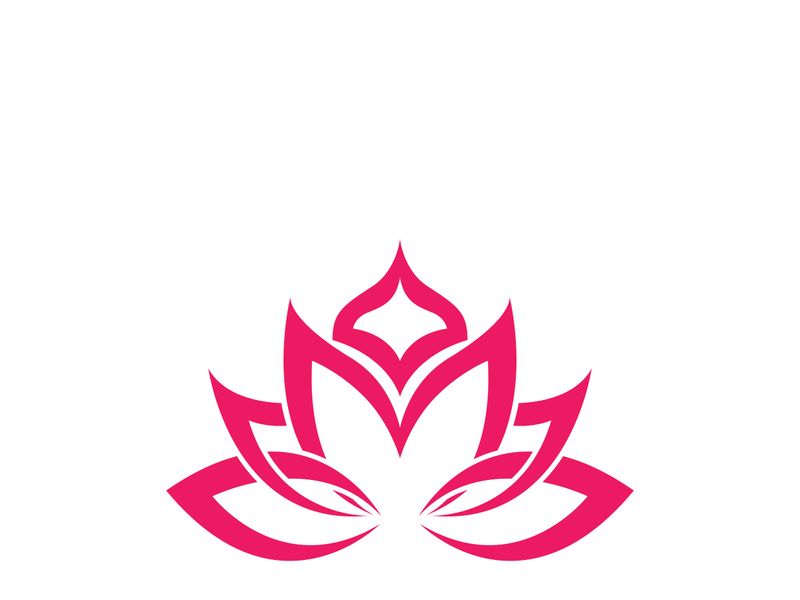 Beauty Vector lotus flowers design logo Template icon
