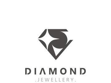 Diamond jewelry Logo, jewelry shop business identity, emblem, creative design preview picture