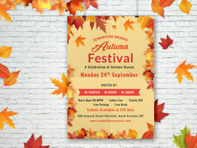 Autumn Festival Flyer