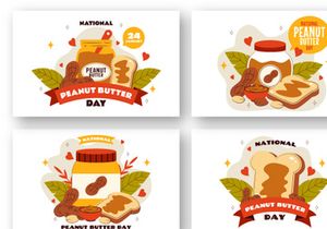 10 National Peanut Butter Day Illustration