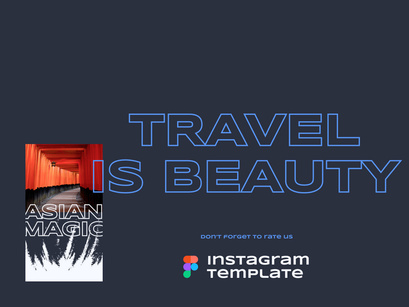 Instagram Template Traveling Canva