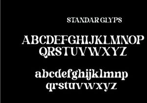 Tragic font