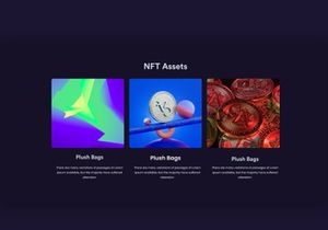 NFT Landing Page Template