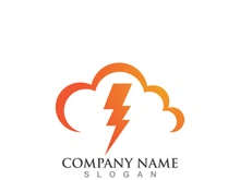 Cloud server data save upload logo