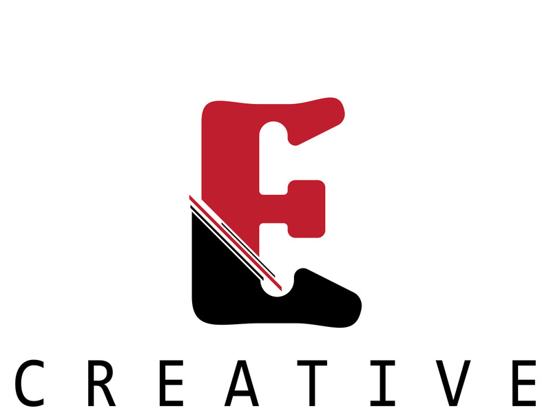 creative letter e logo design, for brand, startup, business, company, identity, application, vector