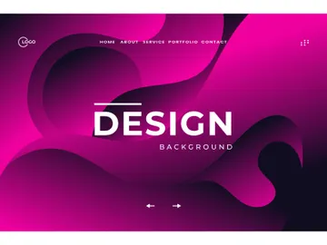 Elegant Abstract Pink Wave Background preview picture