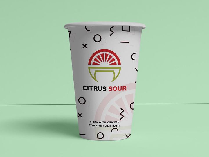 Orange Fruit Logo Design