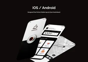 Coffee Shop Mobile App Design - Figma UI Kit for Coffee Shop