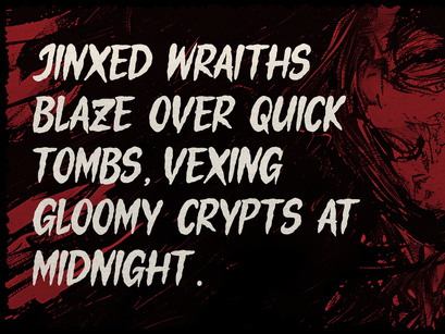 Tangkurak | Horror Font
