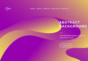 Modern Abstract Background with Purple and Yellow gradient