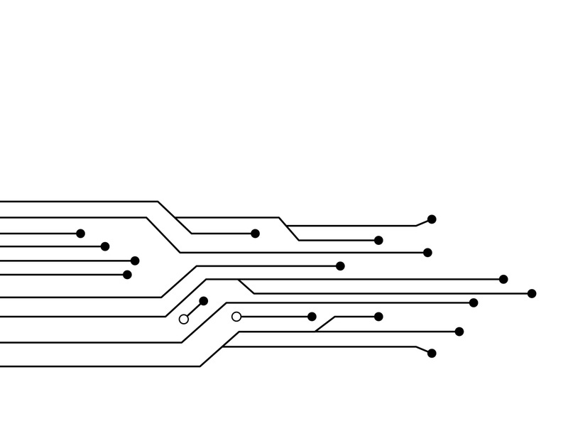 Circuit vector illustration