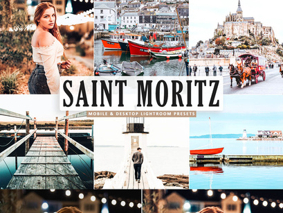 Saint Moritz Mobile & Desktop Lightroom Preset