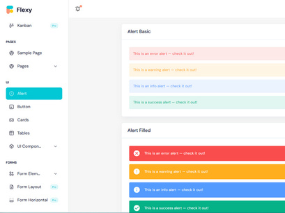 Flexy Free Nuxtjs Admin Template