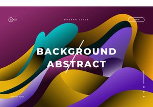 Abstract Background Dynamic Wave Colorful