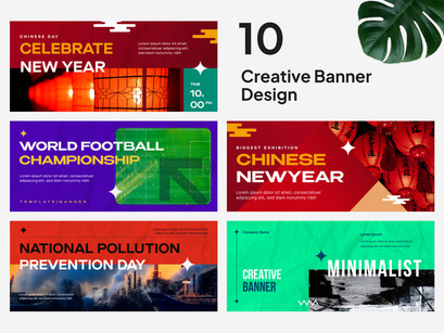 Creative Banner Design Template Vol. 5