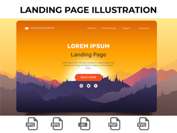 Landing Page Illustration 15 preview picture