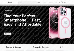 Mobile Selling Website UI Design