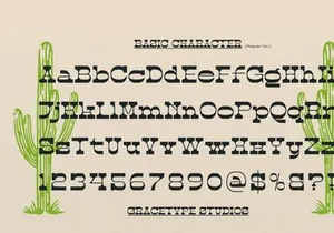 Abron Clinton | Western Slab Serif