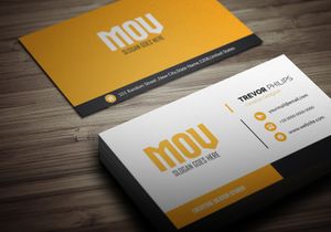 Colorful Business Card Template
